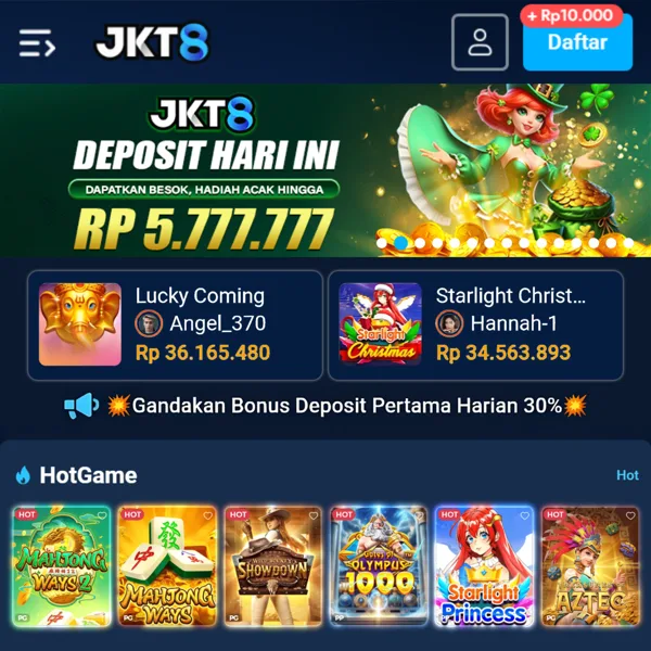 JKT8 Slot Anti Rungkad Indonesia
