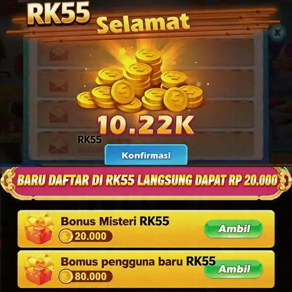 RK55 Bonus Member Baru 100%